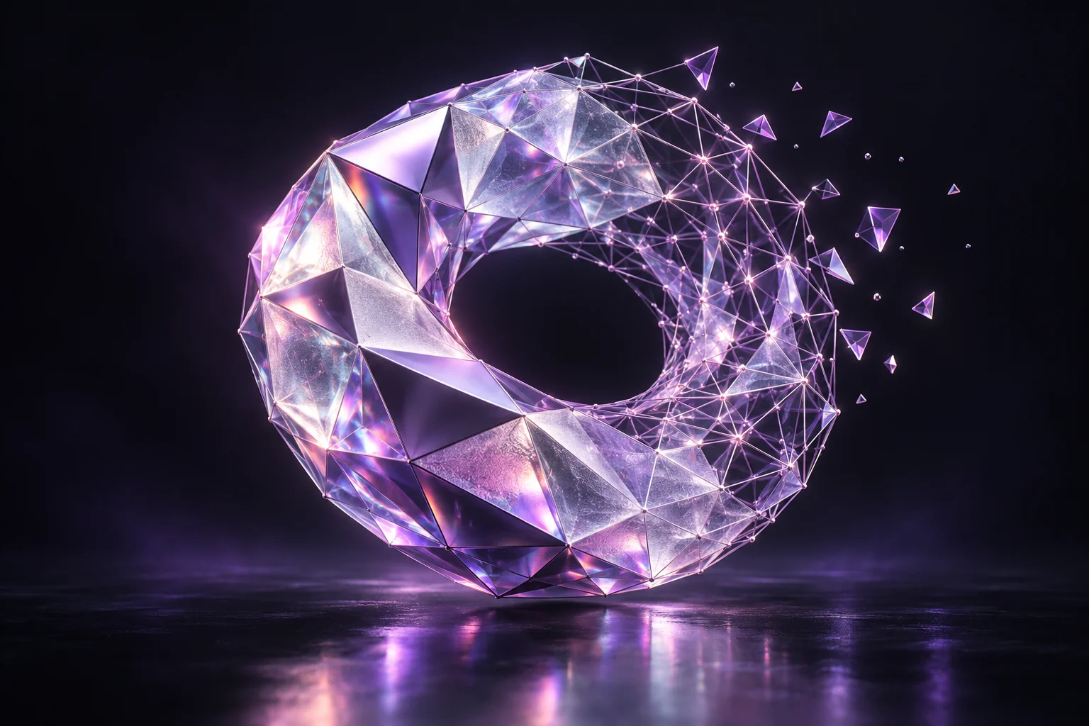 Sculptural 3D concept artwork for Geoform 3D